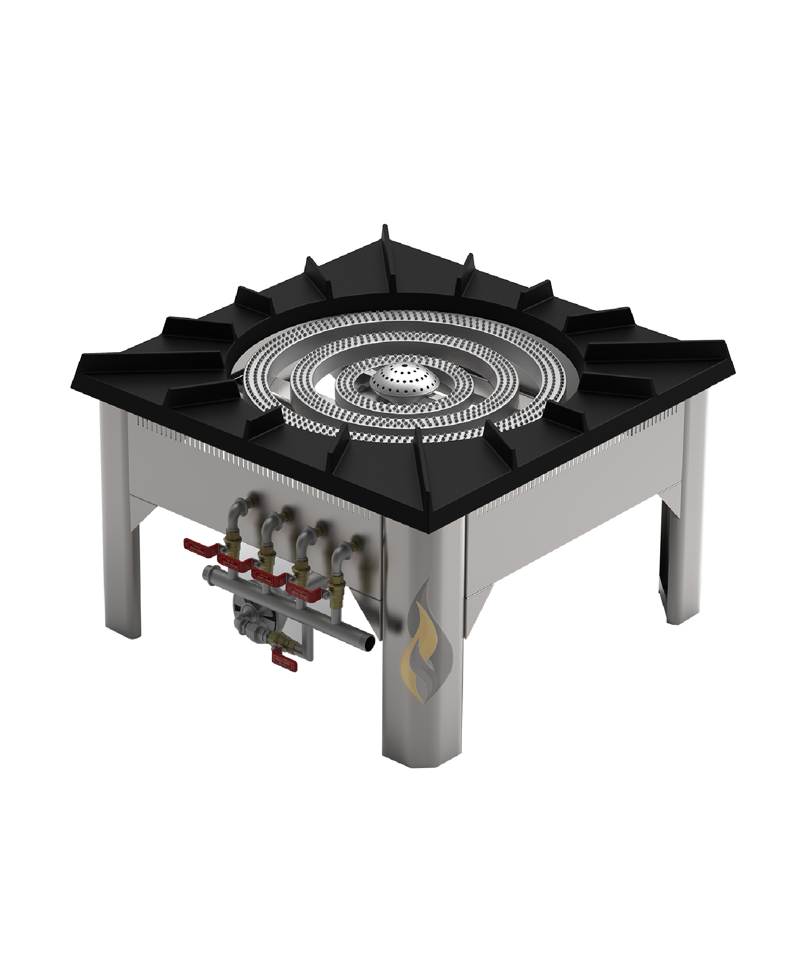 اجاق پلوپز 4 ردیفه کوره دار اجاق پلوپز 4 ردیفه کوره دار