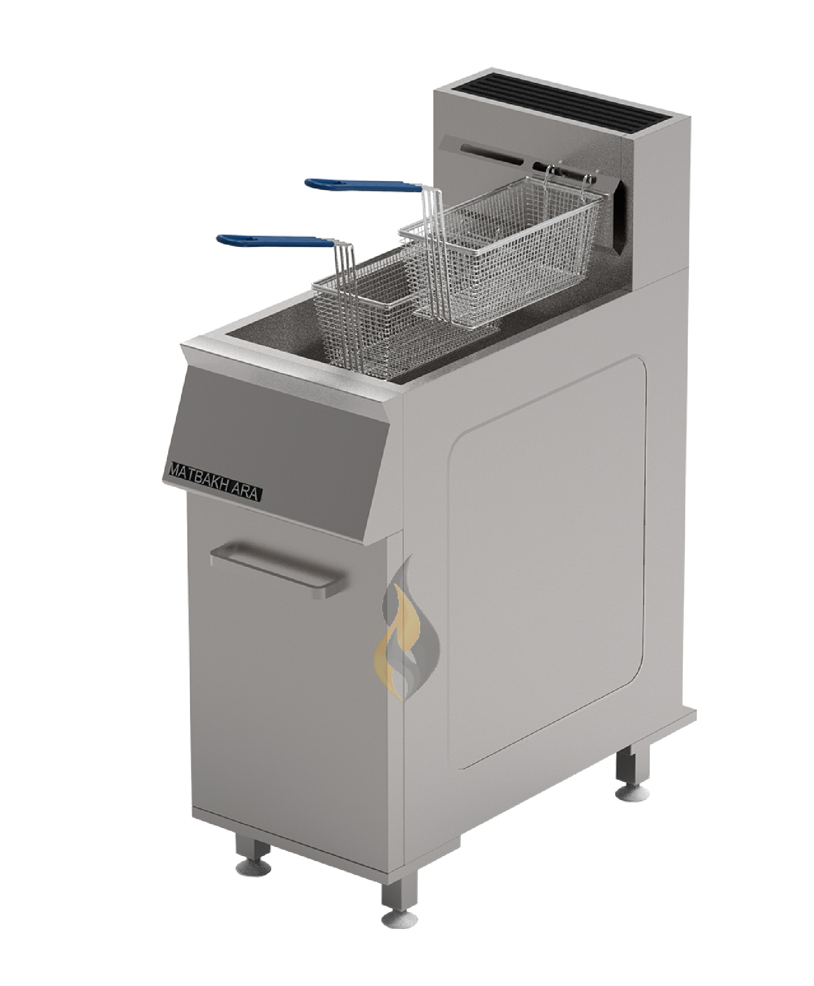 سیب زمینی سرخ کن تک لگن صنعتی سیب زمینی سرخ کن تک لگن صنعتی